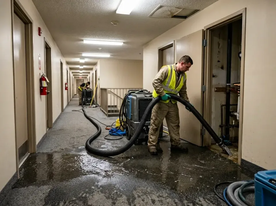 multi-unit-apartment-hallway-f-005 — frequently asked questions, Emergency Burst Pipe Water Extraction & Removal in Moriarty…